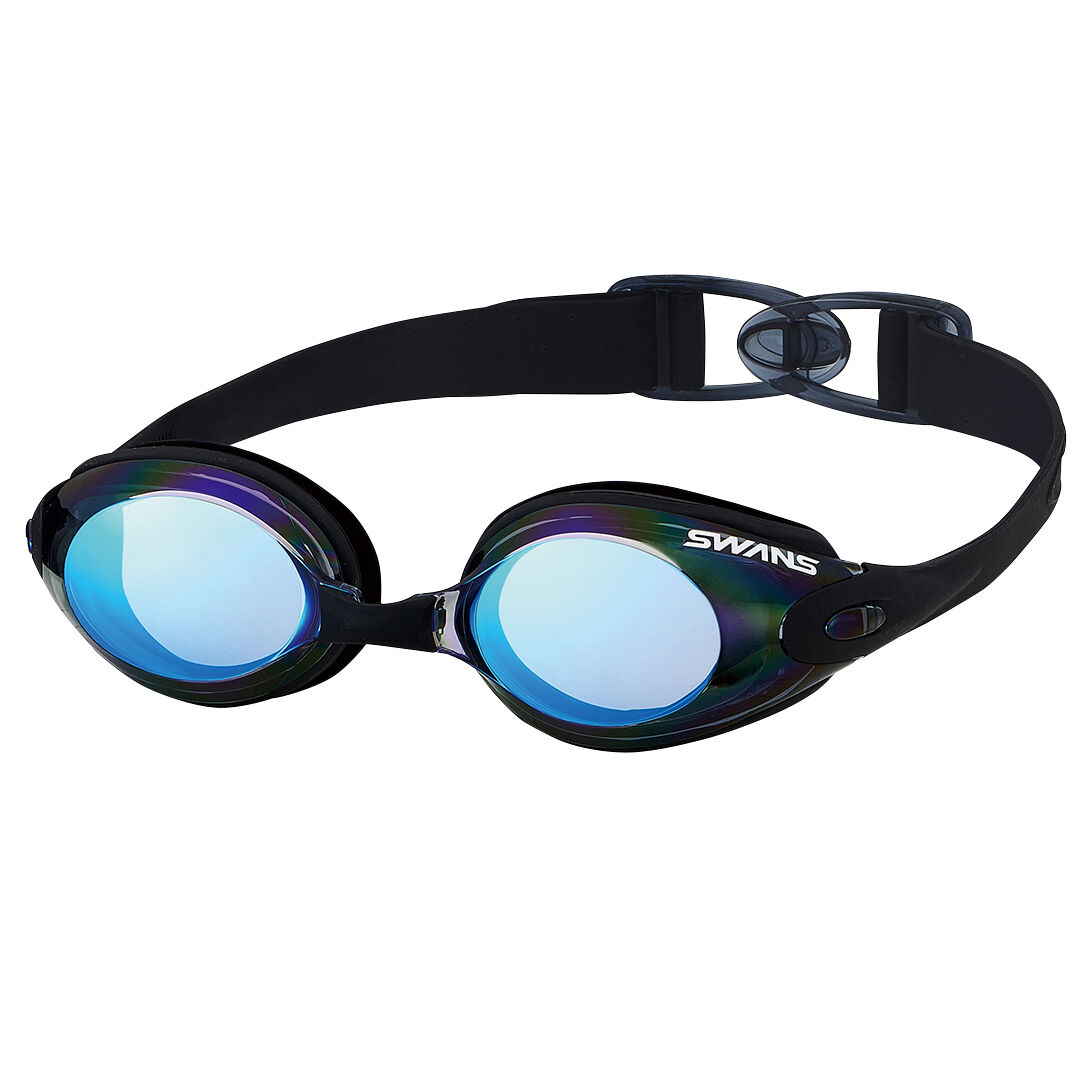 SWANS SWB-1M SMBL Smoke Lens x Flash Blue Mirror SWIM GOGLE