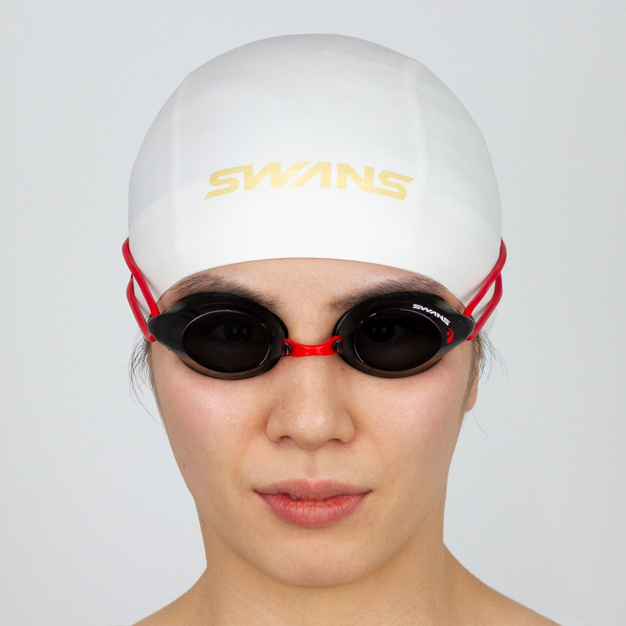 定番スタイル 水泳ゴーグル SRX-MPAF-EMSK SWANS スワンズ クッション付きスイムゴーグルSRX ミラータイプ PREMIUM  ANTI-FOG FINA承認モデル 選手向き スイミング