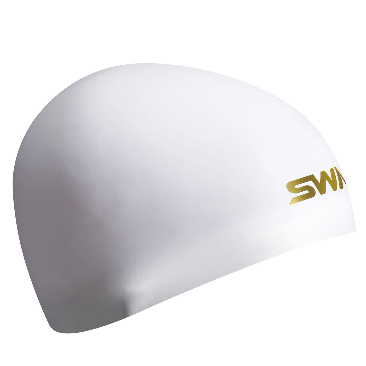 SA-10S White silicone swim cap,Opt1, large image number 0