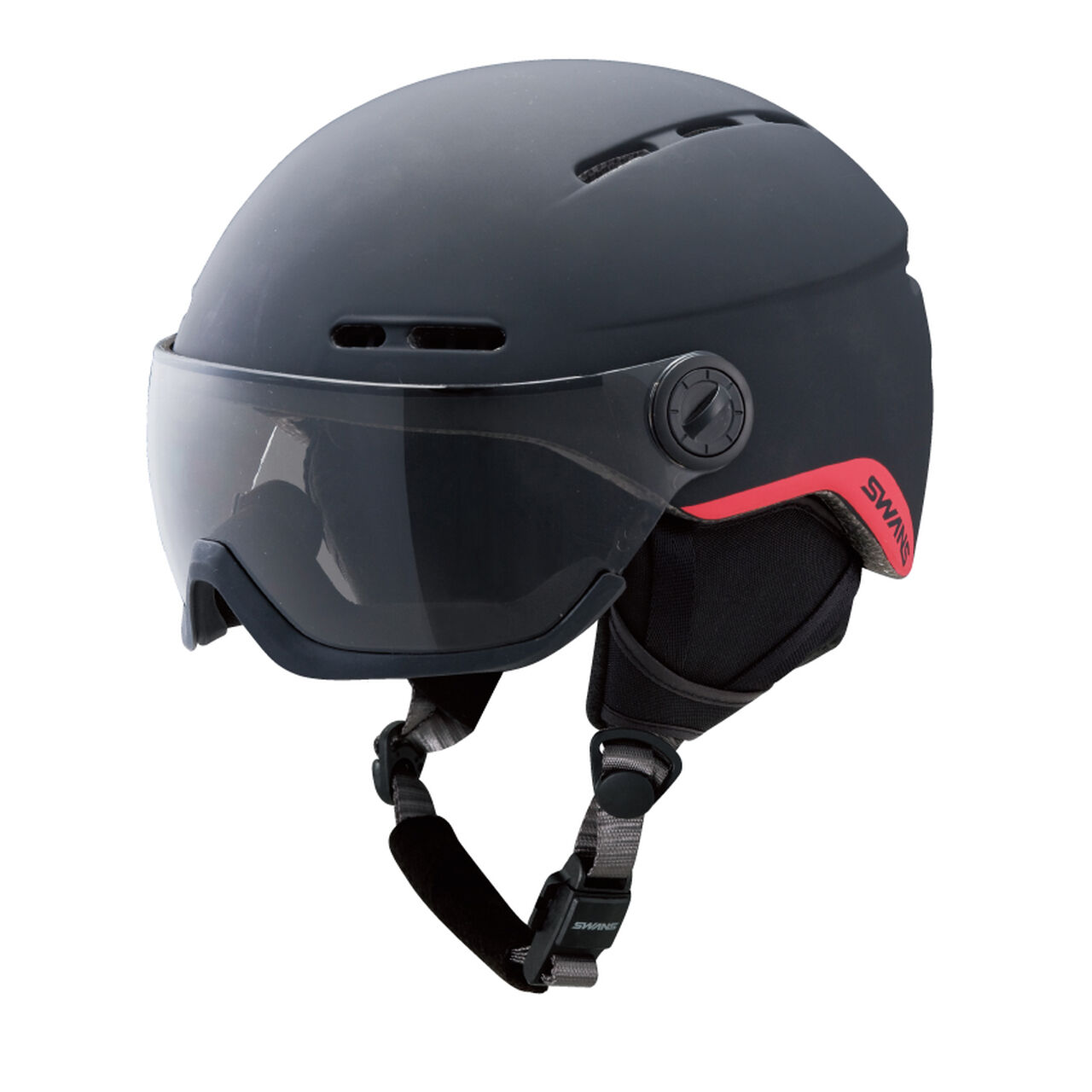 H-81 visor helmet Matte black,Opt1, large image number 0