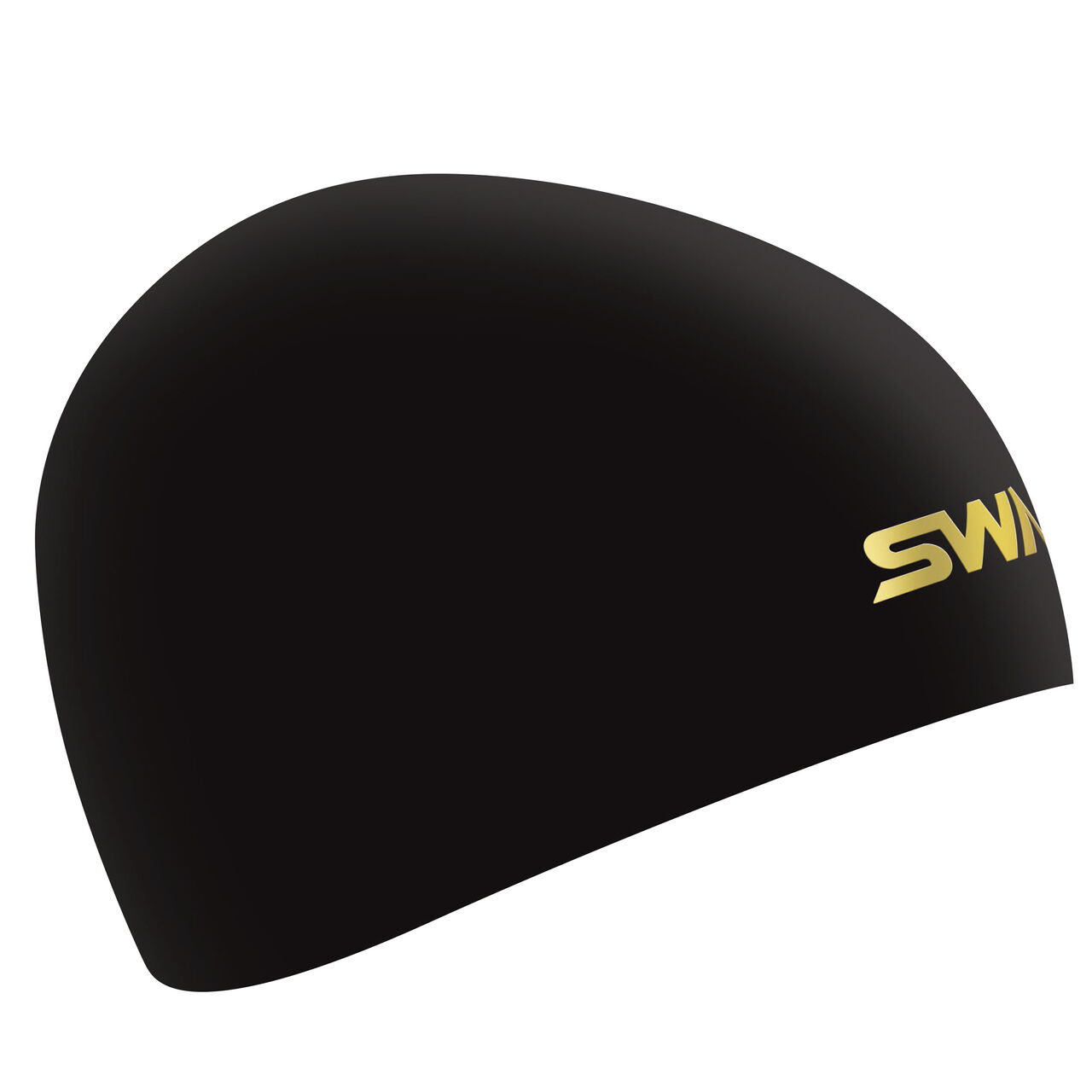 SA-10S Black silicone swim cap,Opt2, large image number 0