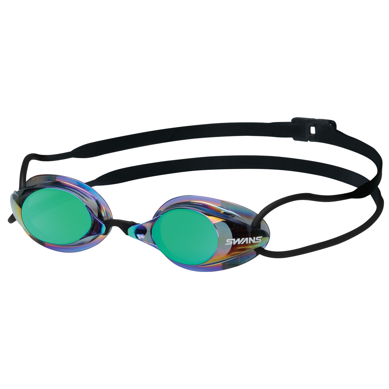 SWANS SR7M EMSK Smoke Lens x Emerald Mirror SWIM GOGGLE Swans