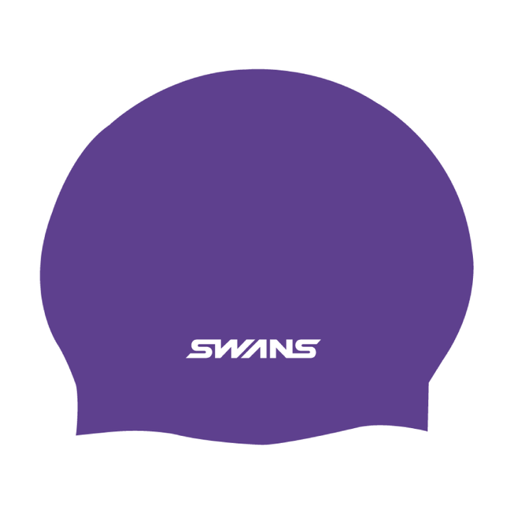 SWANS SA-7V PUR Purple SWIM CAP SILICONE CAP