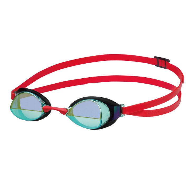 SWANS IGNITION-M GY Green Lens x Yellow Mirror SWIM GOGGLE