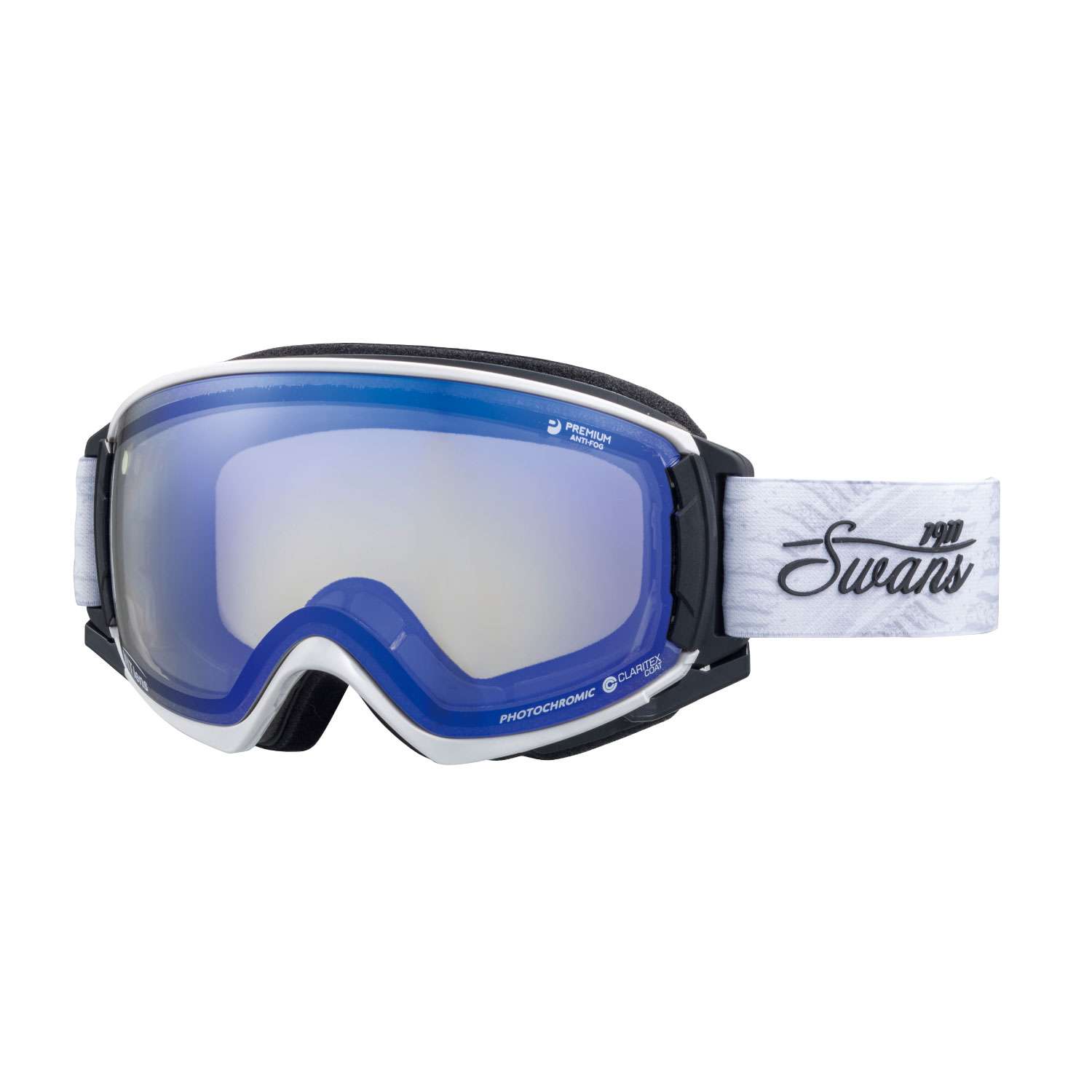 ROVO MIT blue mirror x Photochromic light smoke lens/SPW | SWANSⓇ