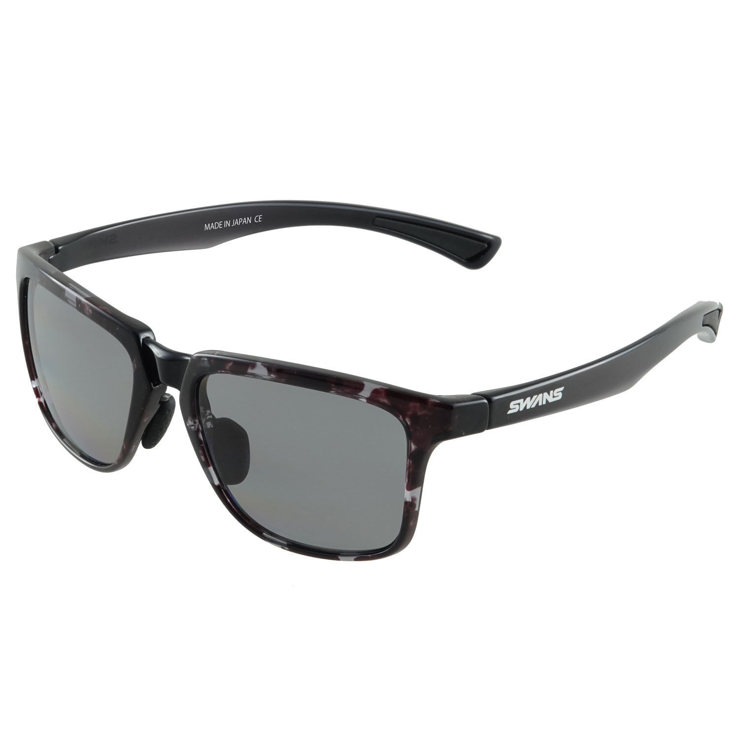 ER-4 Demi smoke frame/Polarized Smoke lens Sunglasses | SWANSⓇ