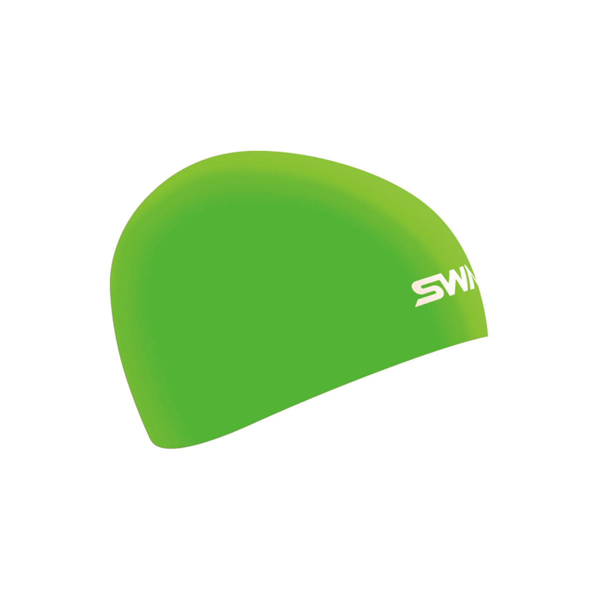 SWANS SA-10 FG Flash Green SILICONE SWIM CAP