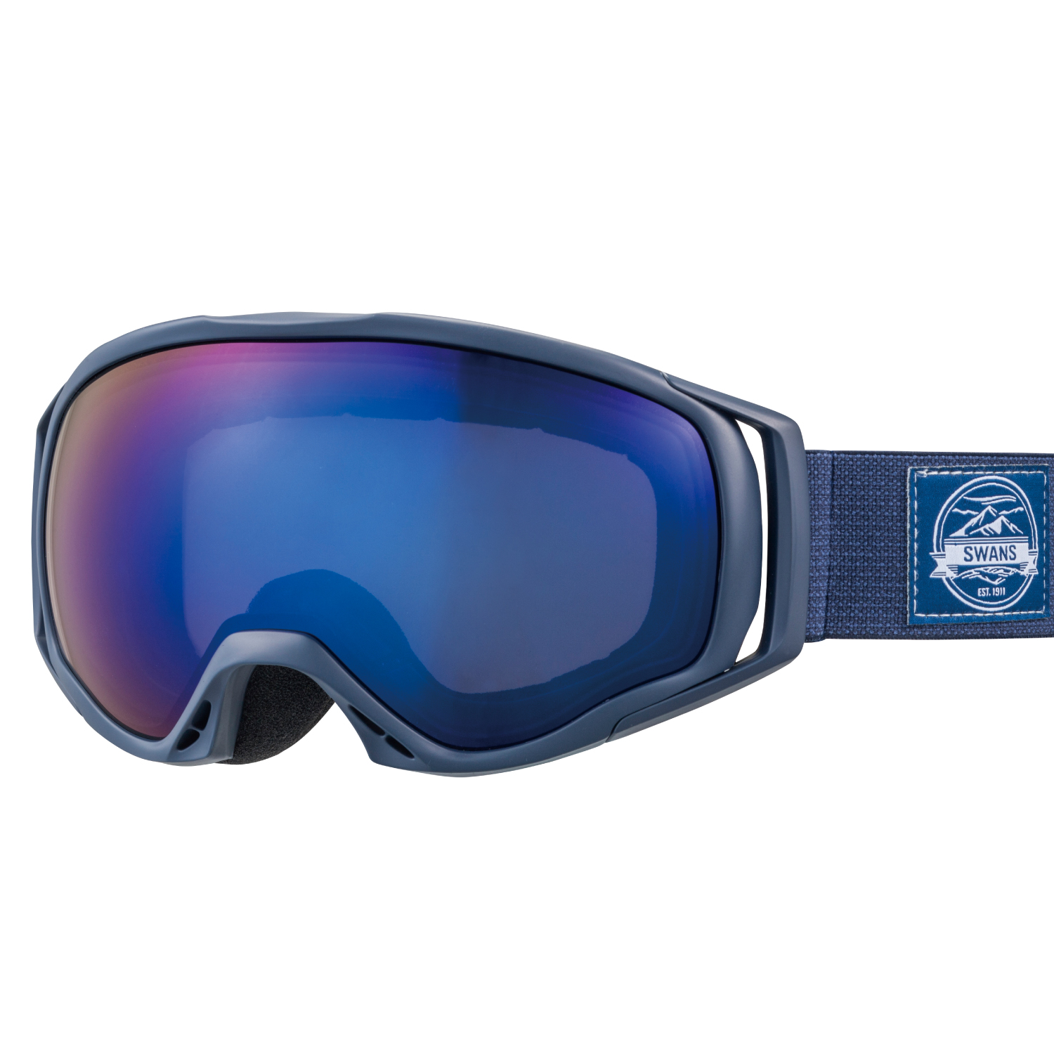 【新品・未使用】SWANS 調光レンズ スキー スノボ⛄✨ Snow Goggles 060-MDHS MNV Blue mirror x Grey lens | SWANSⓇ