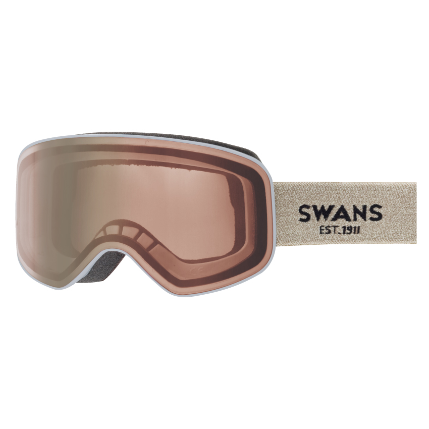 SWANS 190-MDH Gold mirror x Bright pink lens